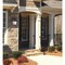 Westinghouse Fixture Wall Outdoor LED Dimmableable 9W Lantern, Black Clear Seeded Glass 6400100 - alternate 5